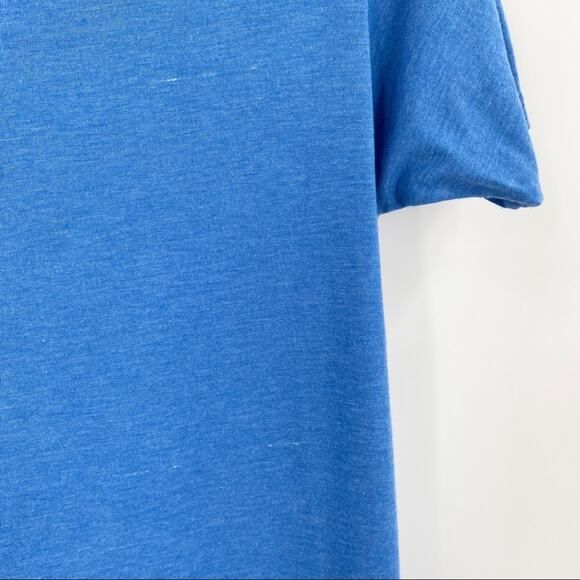 Quiksilver Mens Blue Heathered Tee T-Shirt Regular Fit Size Small - Picture 4 of 6